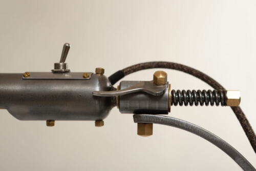 Hohenweddrien, Silvio Runge, Tischleuchte Detail